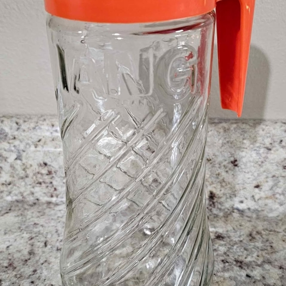 "Vintage" Tang Glass Pitcher